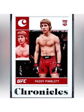 Paddy The Baddy Pimblett 2022 Panini Champions Rookie RC MMA UFC Card
